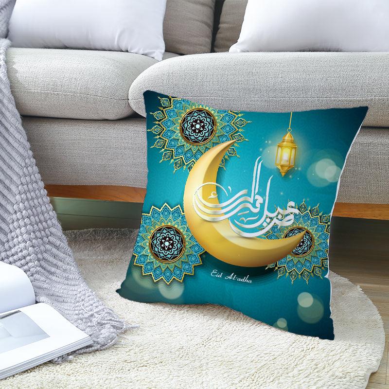 Charming Blue Moon Decorative Throw Pillow Cover