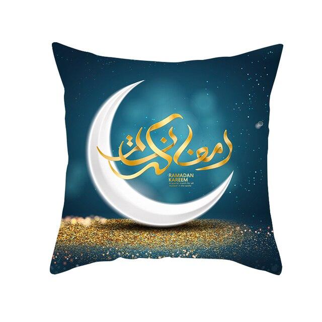 Charming Blue Moon Decorative Throw Pillow Cover